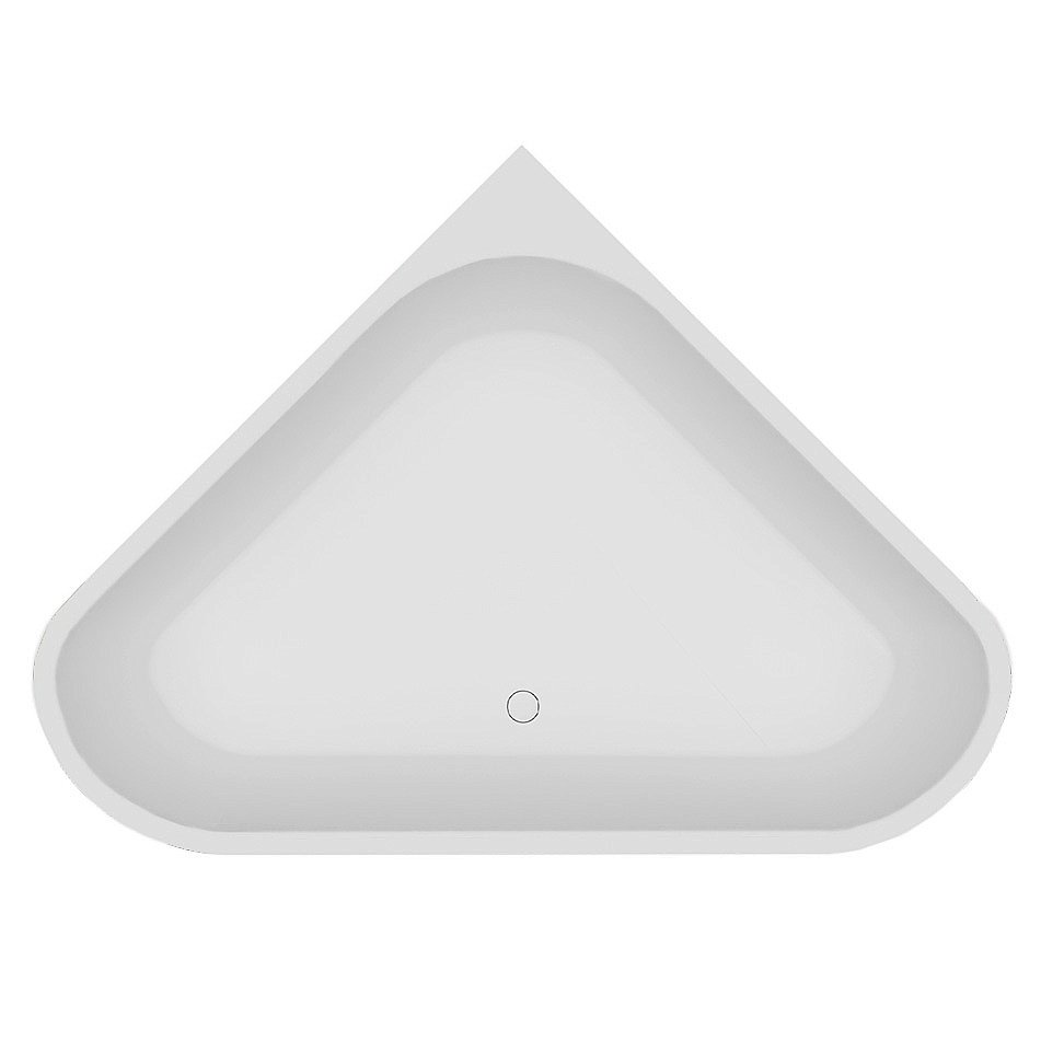 Ванна акриловая ABBER AB9446MW 150х150 белая матовая купить в интернет-магазине Sanbest