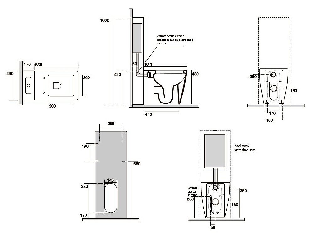 Унитаз напольный Kerasan Ego 3216 с бачком купить в интернет-магазине Sanbest