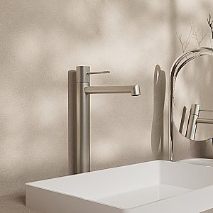 Смеситель для раковины Vincea Desire VBF-1D2BN брашированный никель купить в интернет-магазине сантехники Sanbest