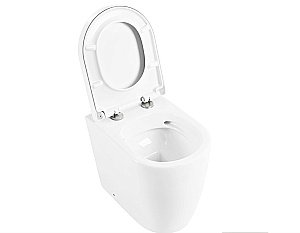 Унитаз приставной BelBagno Marino BB105CBR безободковый купить в интернет-магазине Sanbest