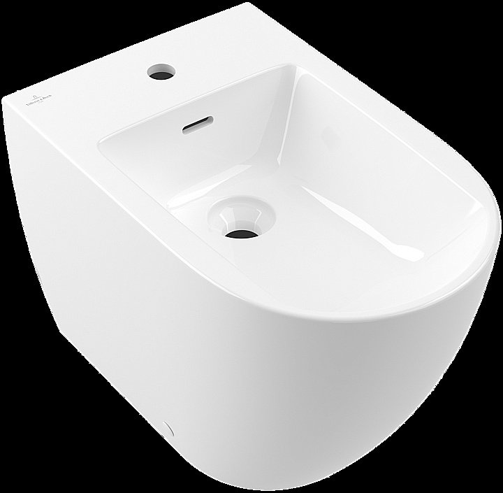 Биде напольное Villeroy&Boch Subway 3.0 44710001 альпийский белый купить в интернет-магазине Sanbest