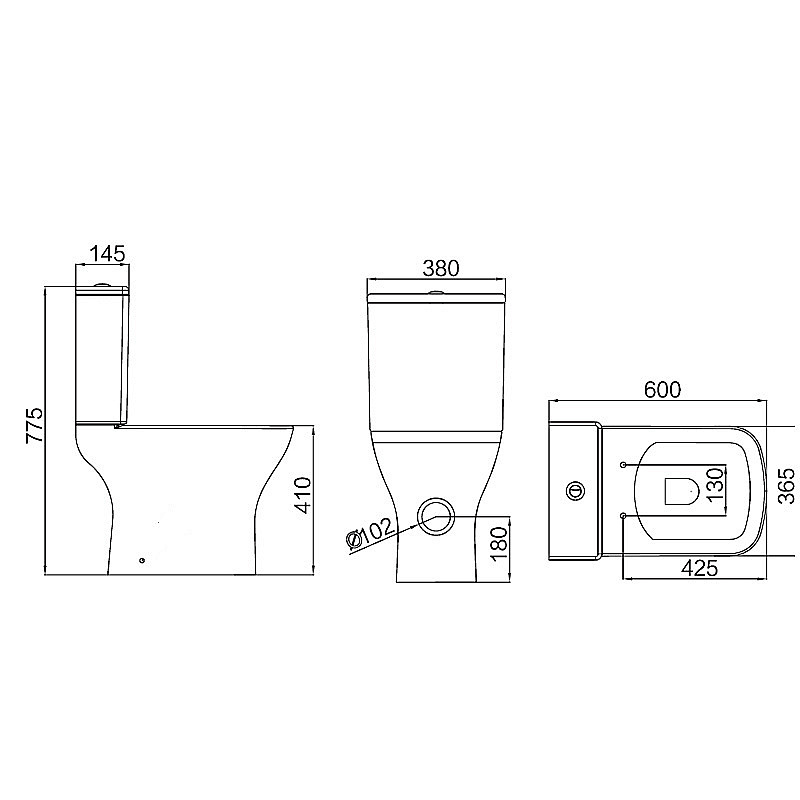 Инсталляция для унитаза Azario AZ-8010-1000 купить в интернет-магазине сантехники Sanbest