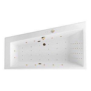 Ванна акриловая Excellent Sfera Slim NANO WAEX.SFL17S.NANO.GL 170х100 белая с гидромассажем купить в интернет-магазине Sanbest