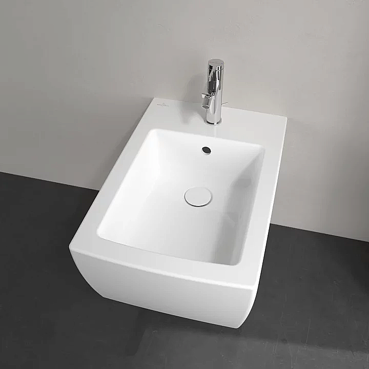 Биде подвесное Villeroy&Boch Memento 2.0 44330001 альпийский белый купить в интернет-магазине Sanbest