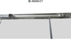 Душевой уголок Aquanet Delta NPE1131 150x80 стекло прозрачное/профиль хром купить в интернет-магазине Sanbest