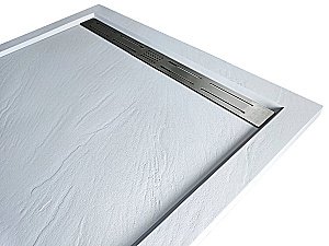 Душевой поддон Weltwasser WW TRS STONE WT 10000004369 90x70 белый купить в интернет-магазине Sanbest