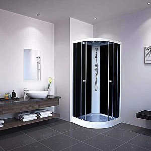 Душевая кабина Parly Classic EC1031, тонированное стекло, 100x100x210 см, белая купить в интернет-магазине Sanbest