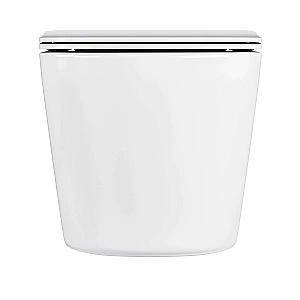 Унитаз подвесной Hansmann keramik ROUND TORNADO УНИ0010 безободковый, с крышкой микролифт, слив торнадо купить в интернет-магазине Sanbest