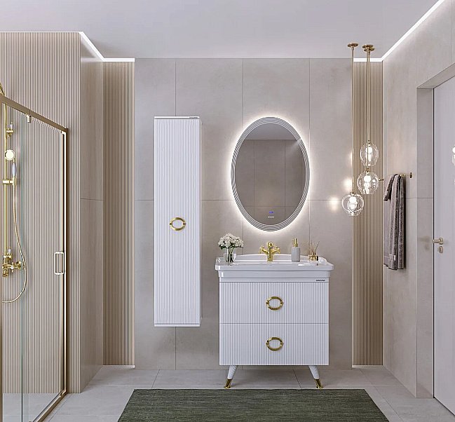 Зеркало Grossman Атрио 60 2260100 зеркальное в ванную от интернет-магазине сантехники Sanbest