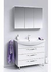 Тумба с раковиной AQWELLA Аллегро Т10/3 для ванной в интернет-магазине Sanbest