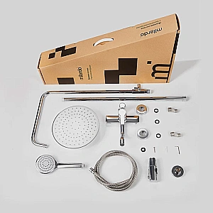 Душевая система Milardo Stripe STRSB1FM06 купить в интернет-магазине сантехники Sanbest