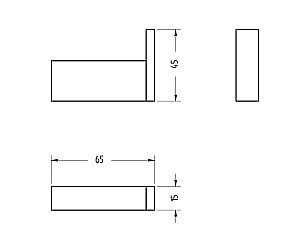 Крючок Migliore Kvant 30238 золото купить в интернет-магазине сантехники Sanbest