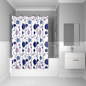 Текстильная шторка для ванной Iddis Basic Floating Balloon 240P24RI11 разноцветная купить в интернет-магазине сантехники Sanbest