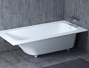 Ванна Salini Orlanda VASTA Kit S-Sense 190х100 102114MF светлые оттенки RAL матовая купить в интернет-магазине Sanbest