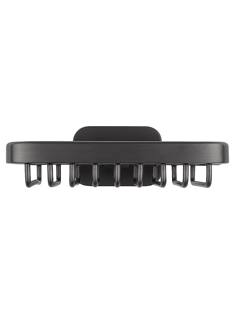 Мыльница с держателем WONZON & WOGHAND GRAFFITY, Темный графит (WW-9324) купить в интернет-магазине сантехники Sanbest