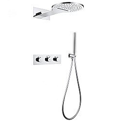 Душевая система ABBER Wasser Kreis AF8151 хром купить в интернет-магазине сантехники Sanbest