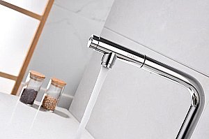 Смеситель для кухни Paulmark Urban Ur213104-CR хром купить в интернет-магазине сантехники Sanbest