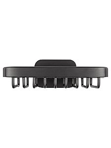 Мыльница с держателем WONZON & WOGHAND GRAFFITY, Темный графит (WW-9324) купить в интернет-магазине сантехники Sanbest