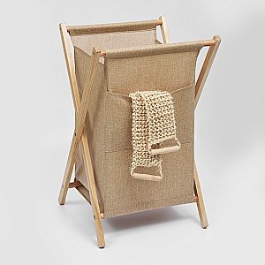 Корзина для белья WasserKRAFT Nau WB-771-L купить в интернет-магазине сантехники Sanbest