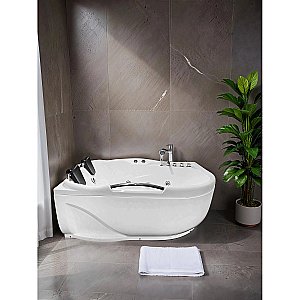 Ванна гидромассажная Loranto CS-806NL/RN 120х170 белая купить в интернет-магазине Sanbest