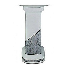 Раковина с пьедесталом Creavit Klasik 66 KL250.000I0 белая с декором DIAG./GRI купить в интернет-магазине Sanbest