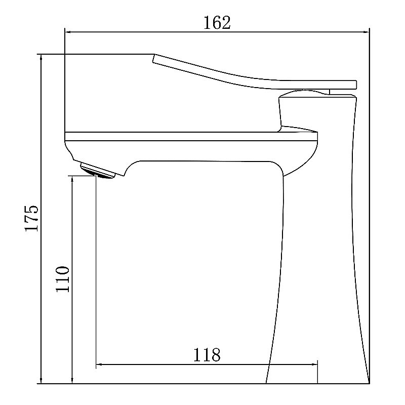 Смеситель для раковины Azario Escaro AZ-K1074MG золото матовое купить в интернет-магазине сантехники Sanbest