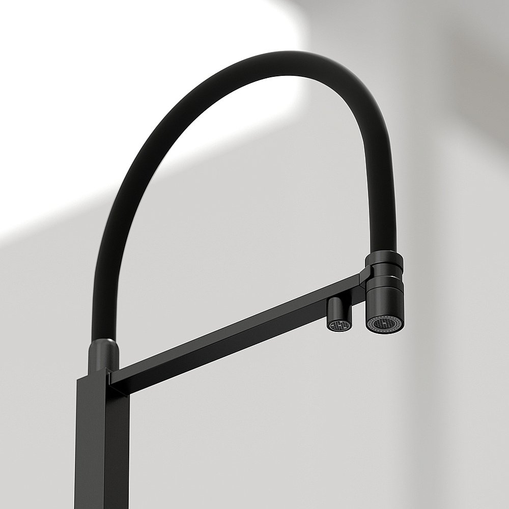 Смеситель для кухни Sancos Moro SC4006MB черный матовый купить в интернет-магазине сантехники Sanbest