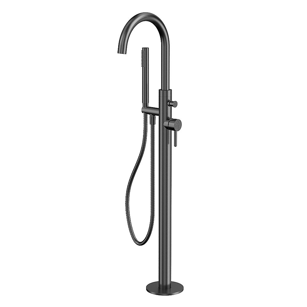 Смеситель для ванны WhiteCross Y Y1233GM оружейная сталь купить в интернет-магазине сантехники Sanbest