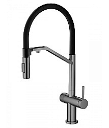 Смеситель для кухни Agger Elegant A3241455 оружейная сталь матовая купить в интернет-магазине сантехники Sanbest