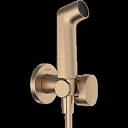 Гигиенический душ Hansgrohe EcoSmart 29232140 шлифованная бронза купить в интернет-магазине сантехники Sanbest