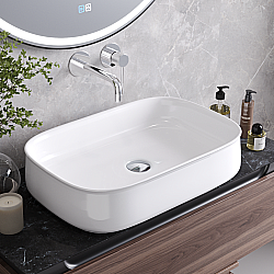 Раковина Cezares 56 CZR-6582 белая купить в интернет-магазине Sanbest