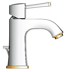 Смеситель для раковины Grohe Grandera 23303IG0 хром/золото купить в интернет-магазине сантехники Sanbest