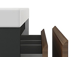 Мебель для ванной Cersanit GRANDE 80 черный орех для ванной в интернет-магазине Sanbest