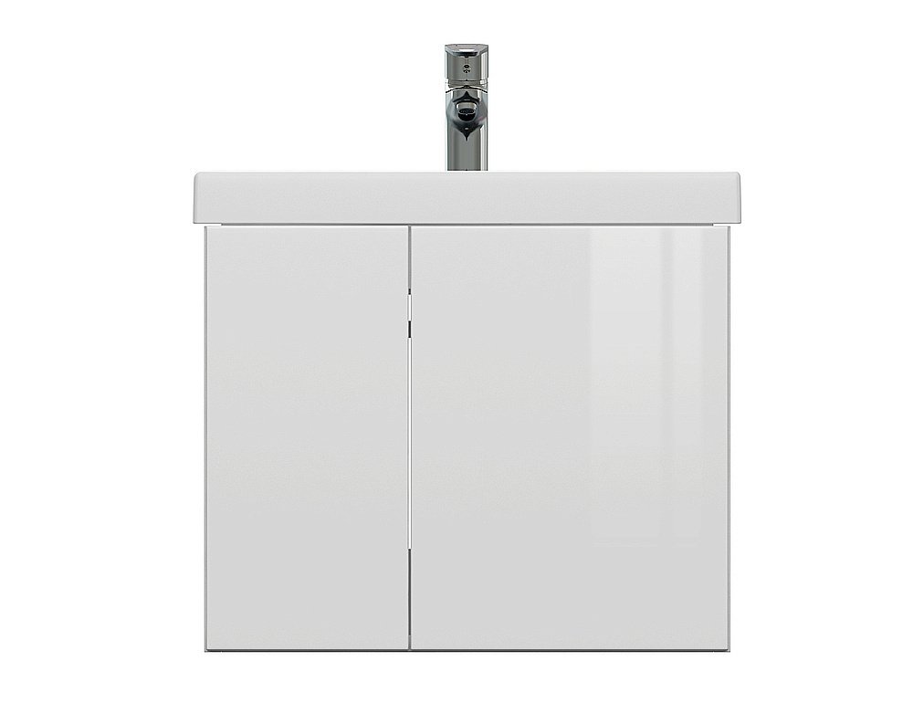 Мебель для ванной подвесная Cersanit COLOUR 50 белая для ванной в интернет-магазине Sanbest