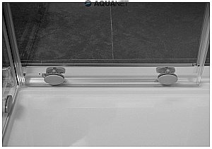 Душевой уголок Aquanet Alfa Cube NAA1142 100x100 стекло прозрачное/профиль хром купить в интернет-магазине Sanbest