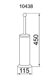 Ершик Boheme Brillante 10438 купить в интернет-магазине сантехники Sanbest