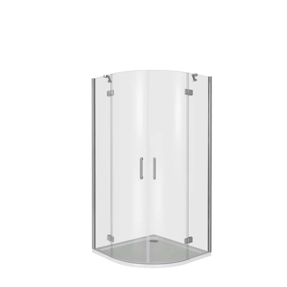 Душевой уголок Good Door SATURN R-100-C-CH 100x100 купить в интернет-магазине Sanbest