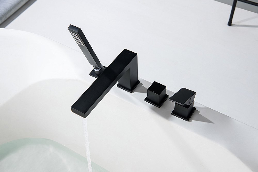 Смеситель для ванны Timo Selene 2130/03Y черный купить в интернет-магазине сантехники Sanbest