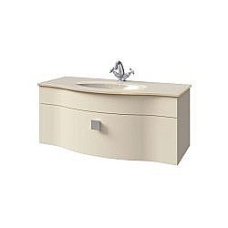Тумба с раковиной Caprigo Nokturn 100 бежевая для ванной в интернет-магазине Sanbest