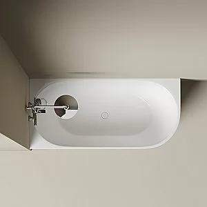 Ванна акриловая Sancos Edge FB23 170х80 белая купить в интернет-магазине Sanbest