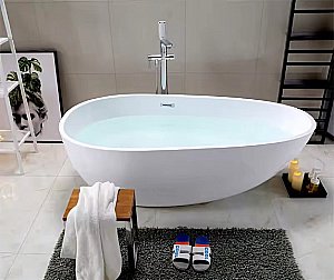 Ванна акриловая  Ceruttispa MIMI160 160х75 белая купить в интернет-магазине Sanbest