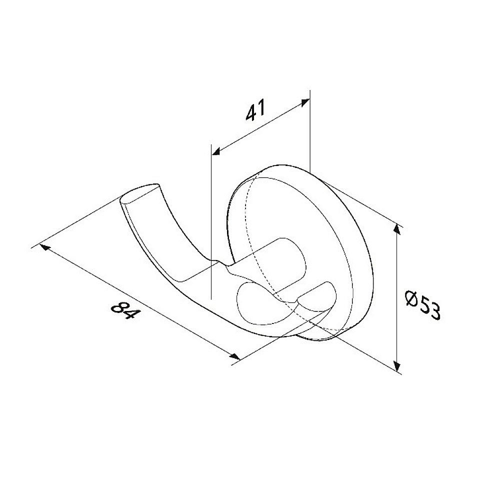 Крючок AM.PM X-Joy A85A35622 купить в интернет-магазине сантехники Sanbest