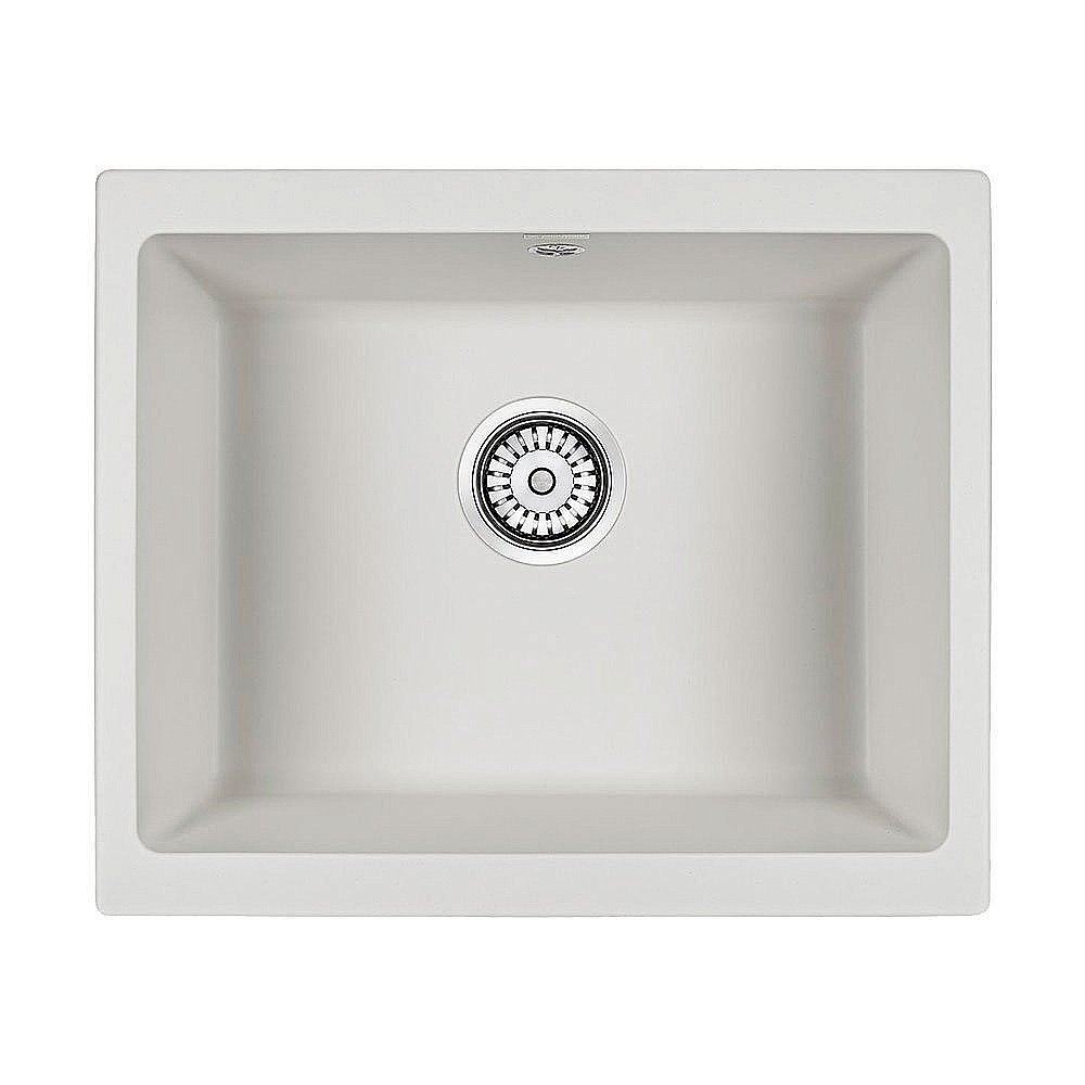 Мойка кухонная Paulmark Gera PM205546-WH Белая купить в интернет-магазине сантехники Sanbest