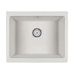 Мойка кухонная Paulmark Gera PM205546-WH Белая купить в интернет-магазине сантехники Sanbest