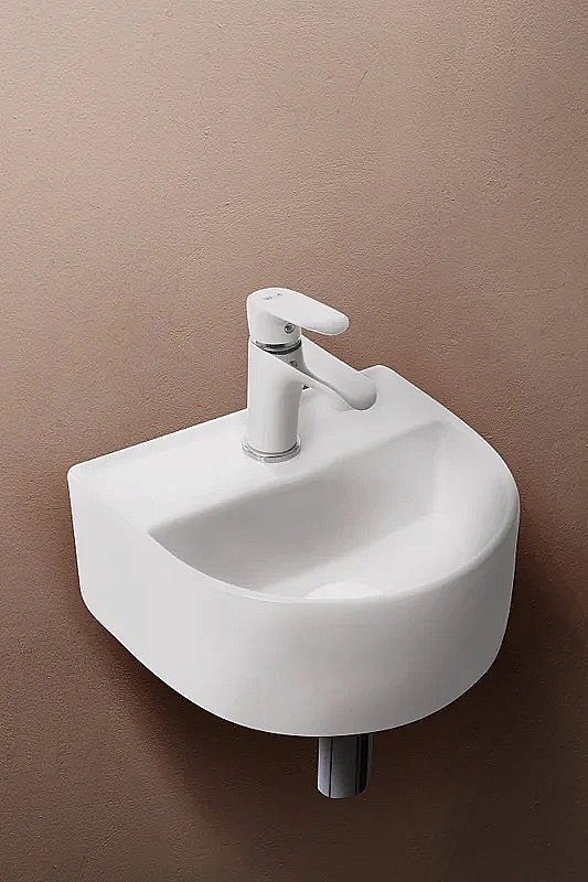 Раковина подвесная WeltWasser WW AISBACH 5062 32 белая купить в интернет-магазине Sanbest