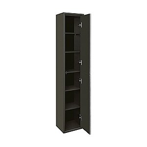 Шкаф-пенал Акватон Уэльс 1A267703WA6A0 серый для ванной в интернет-магазине сантехники Sanbest