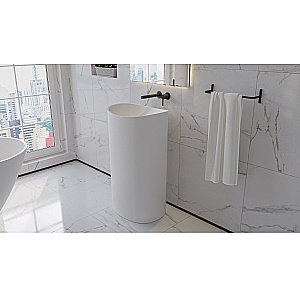 Раковина напольная WhiteCross STELLA 50 0707.050040.200 белая матовая купить в интернет-магазине Sanbest