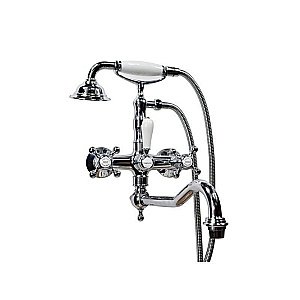 Смеситель для ванны Magliezza Classico 50606 с лейкой TL-3 хром купить в интернет-магазине сантехники Sanbest