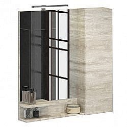 Зеркало со шкафом Comforty Верона 90 в ванную от интернет-магазине сантехники Sanbest