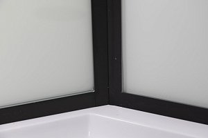 Душевая кабина с сенсором Niagara Premium NG-6902-01G BLACK 100x100 купить в интернет-магазине Sanbest